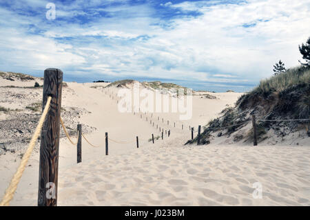 Le Parc National Slowinski (Pologne) Banque D'Images