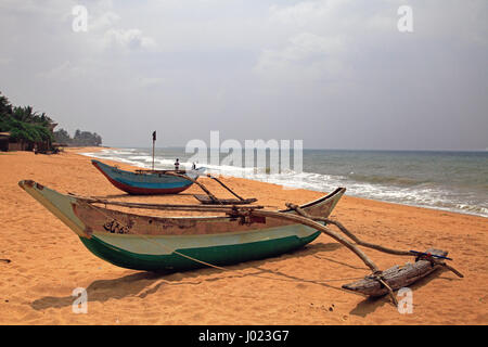 Mt. Lavinia Beach près de Colombo (Sri Lanka) Banque D'Images