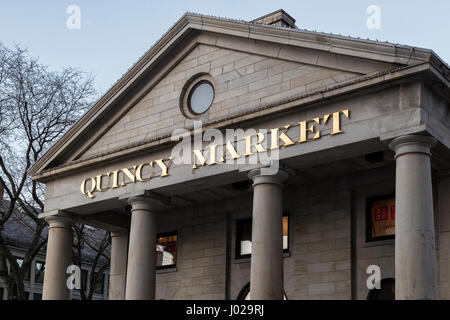 Le Quincy Market Banque D'Images