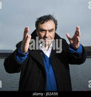 Portrait de Benjamin Stora 25/05/2015 ©Philippe MATSAS/Opale Banque D'Images