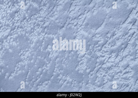 Fond bleu clair, d'un rembourrage doux matériau textile, libre. Sky tissu tacheté avec texture naturelle. Toile en tissu. Banque D'Images