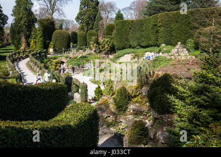 Brodsworth Hall de campagne victorienne Doncaster South Yorkshire Banque D'Images