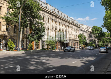 Théâtre Rustaveli, Shota Rustaveli Avenue, Tbilisi, Géorgie, l'Europe de l'Est Banque D'Images