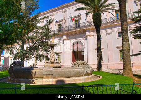 Palais Ducal. Martina Franca. Les Pouilles. L'Italie. Banque D'Images