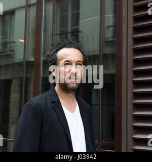 Portrait de Thierry Froger dans Editeur Actes Sud plan du 14/06/2016 ©Philippe Matsas/Opale Banque D'Images