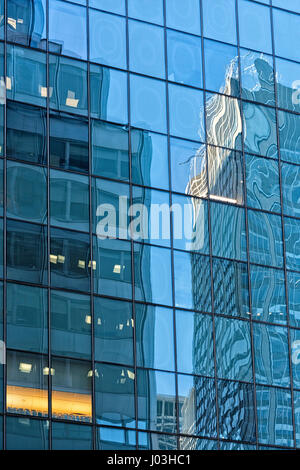 À Au nord-est sur le Meatpacking District, New York City Banque D'Images