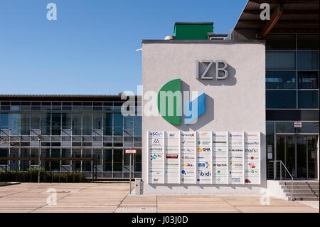 Centre d'innovation pour les biotechnologies IZB, Martinsried, près de Munich, Bavière, Allemagne Banque D'Images