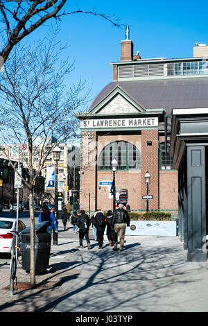 L'extérieur de St Lawrence Market South Building à Toronto, Ontario, Canada Banque D'Images