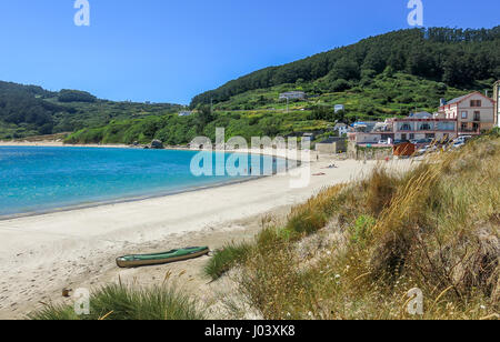 L'Estaca de Bares, petit village dans le nord de la Galice, Espagne Banque D'Images