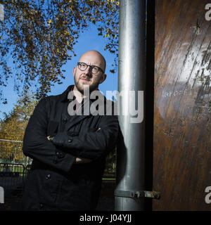 Portrait de Steve S. J. Watson 08/11/2015 ©Philippe MATSAS/Opale Banque D'Images