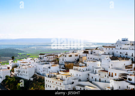 Vejer de la Frontera, les villages blancs d'Andalousie, Villages Blancs, province de Cadix, Espagne Banque D'Images