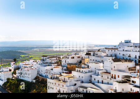 Vejer de la Frontera, les villages blancs d'Andalousie, Villages Blancs, province de Cadix, Espagne Banque D'Images