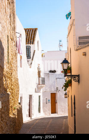 Vejer de la Frontera, les villages blancs d'Andalousie, Villages Blancs, province de Cadix, Espagne Banque D'Images