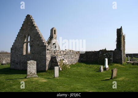 Ruine de l'église près de balnakeil durness ecosse mai 2006 Banque D'Images