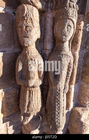 Église de Nuestra Señora del Azogue, église romano-gothique, Puebla de Sanabria, Zamora province, Espagne Banque D'Images