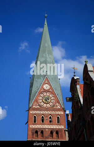 Église Saint Johannis, Lüneburg, Lunebourg, Basse-Saxe, Allemagne Banque D'Images