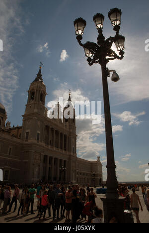 Cathédrale d'Almundena, Madrid, Espagne. Banque D'Images