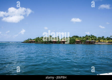 Cove sur l'île de Roatan, Honduras Banque D'Images