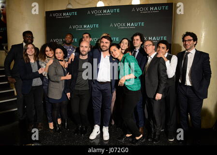 Une Voix Haute Film Premiere Banque D'Images