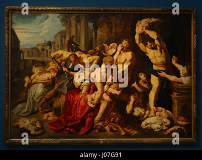 Atelier de Rubens - Le Massacre des Innocents - Musées royaux des beaux-arts de Belgique Banque D'Images