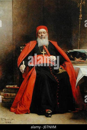 Le Cardinal Charles Lavigerie martiale bonnat Léon 1888 02 Banque D'Images