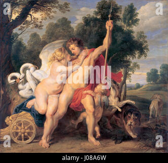 Peter Paul Rubens - Vénus et Adonis - WGA20288 Banque D'Images