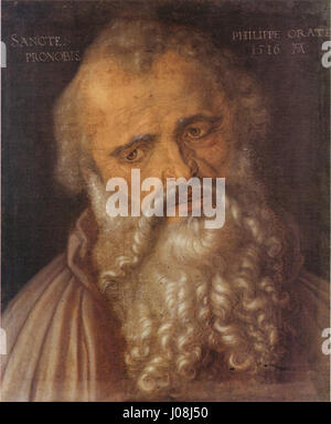 Albrecht Dürer (1471–1528) est un peintre, graveur et théoricien allemand de la Renaissance allemande, réputé pour ses gravures et gravures sur bois détaillées. Banque D'Images