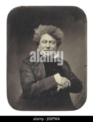 Nadar - Alexandre Dumas père (1802-1870) - Banque D'Images