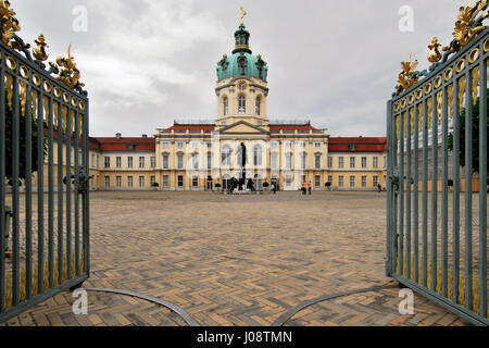 Schloss Charlottenburg, Palace, Charlottenburg, Berlin ouest, l'Allemagne, le château de Charlottenburg, Berlin, Allemagne Banque D'Images