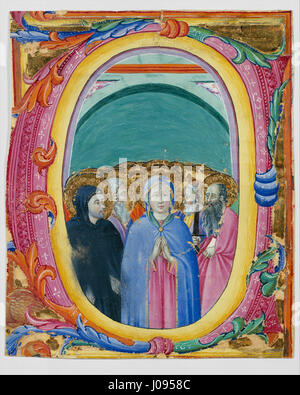 Osservanza Master. Tous les Saints dans un premier E ou O ca. 1430E2809340 Mteropolitan Museum NY Banque D'Images