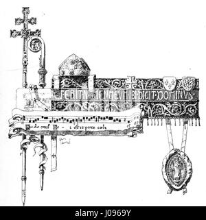 Martin - Histoire des églises et chapelles de Lyon, 1908, 0015a Banque D'Images