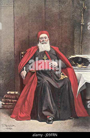 Charles Lavigerie cardinal Léon Bonnat 1888 Martial Banque D'Images