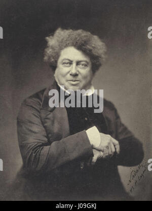 Nadar - Alexandre Dumas père (1802-1870) - 2 Banque D'Images