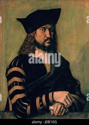 Albrecht Dürer - Portrait de l'Électeur de Saxe Frédéric le Sage - WGA6914 Banque D'Images