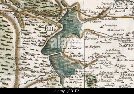 Rillè Cassini est un travail astrologique et scientifique complexe de l'astronome italien Giovanni Domenico Cassini, qui contribue au domaine de l'astronomie au XVIIe siècle. Banque D'Images