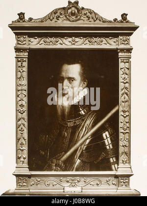 Portrait de Fernando Álvarez de Toledo, duc d'Albe, attribué à Willem Key Banque D'Images