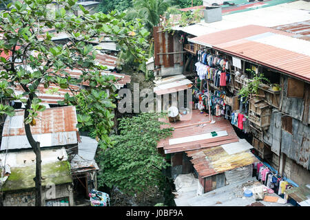 La vie quotidienne des Philippins avec traditiones à Cebu City aux Philippines Banque D'Images