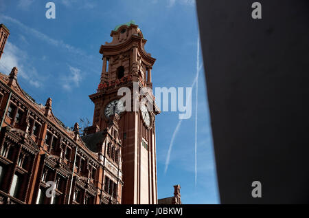 L'hôtel principal sur Oxford street, anciennement le Palace Hotel - Manchester, Royaume-Uni, 30 octobre 2013 Banque D'Images