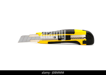 Couteau isolé sur fond blanc Banque D'Images