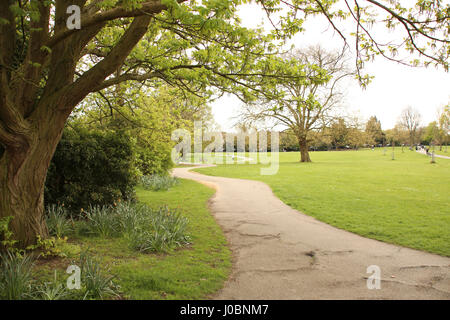 Le parc Victoria, Finchley, London N3 Banque D'Images