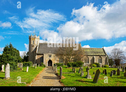 St Edmund's Church, acle, Norfolk, Angleterre, Royaume-Uni Banque D'Images