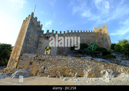 Castell de Capdepera, Majorque, Îles Baléares, Espagne Banque D'Images