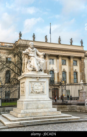 Humboldt University Unter den Linden, Berlin, Allemagne Banque D'Images