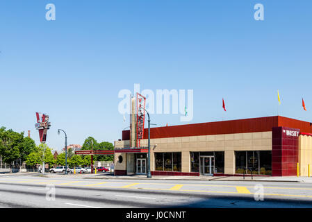 L'emblématique Varsity drive-through restaurant à Atlanta, Géorgie Banque D'Images