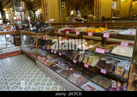 Dulceria de Celaya sweet shop dans la ville de Mexico, Mexique, quartier historique Central Banque D'Images