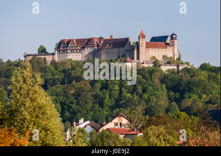 Veste Coburg, vue du Nord, site de Luther, Cobourg District, Bavière, Allemagne Banque D'Images