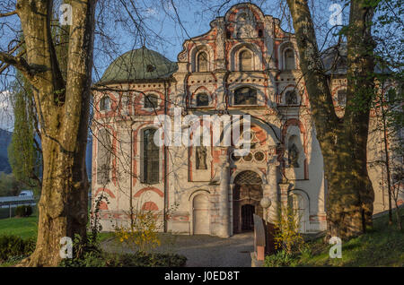 L'un des principaux sites culturels de Volders est l'église de Saint Charles, comme l'église du monastère dédié à Saint Karl Borromäus est aussi appelé. Banque D'Images