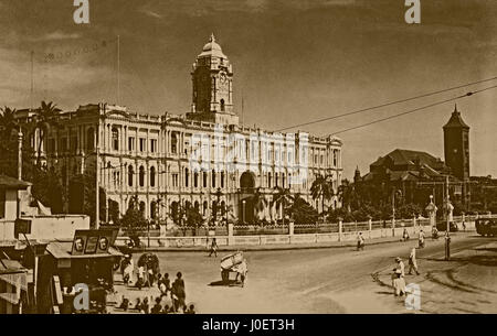 Ripon Building , Madras , Chennai , Tamil Nadu , Inde , Asie , ancienne image millésime du 1900 Banque D'Images