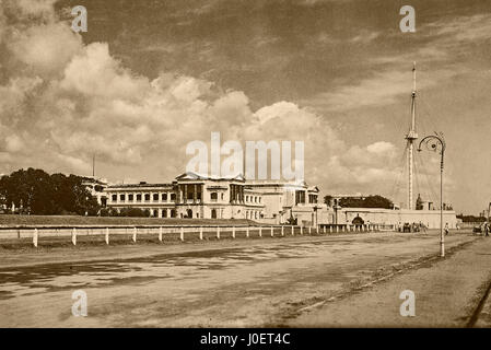 Photo Vintage 1900 Du Secrétariat Du Fort Saint George, Madras, Chennai, Tamil Nadu, Inde, Asie Banque D'Images