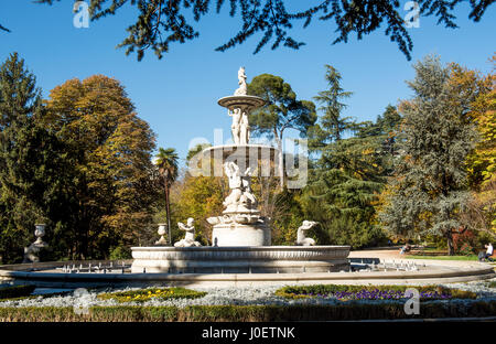 La ville de Madrid en novembre - coups de Espagne Banque D'Images